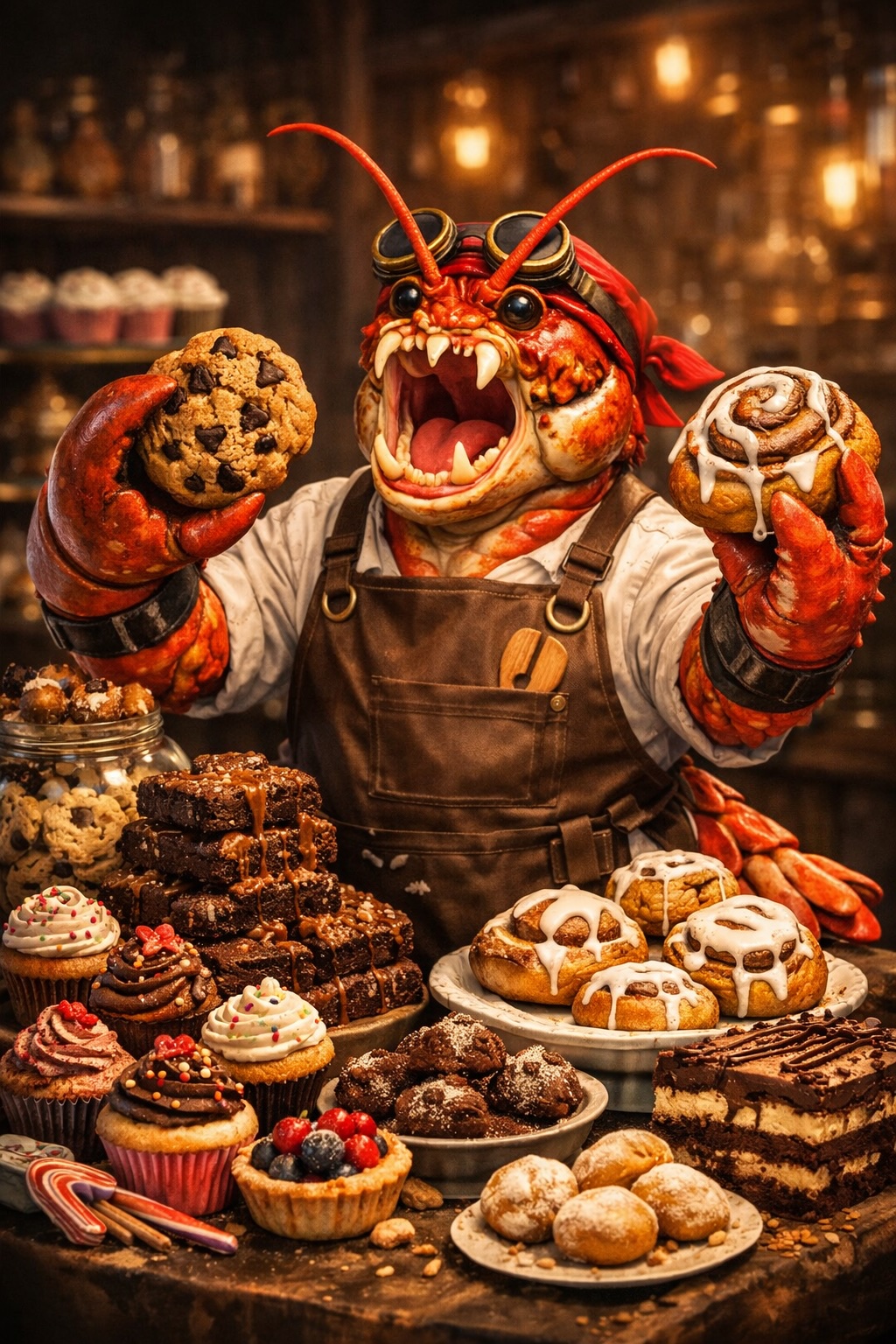 Lobster Cookies mascot